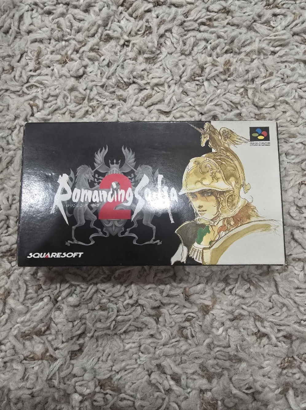 Romancing SaGa 2 SNES Game Box - Squaresoft